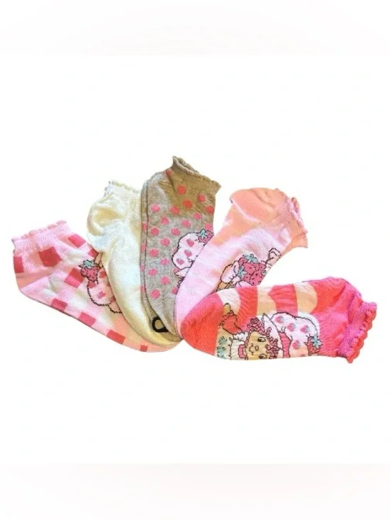 NWT Strawberry Shortcake Socks - Picture 1 of 1